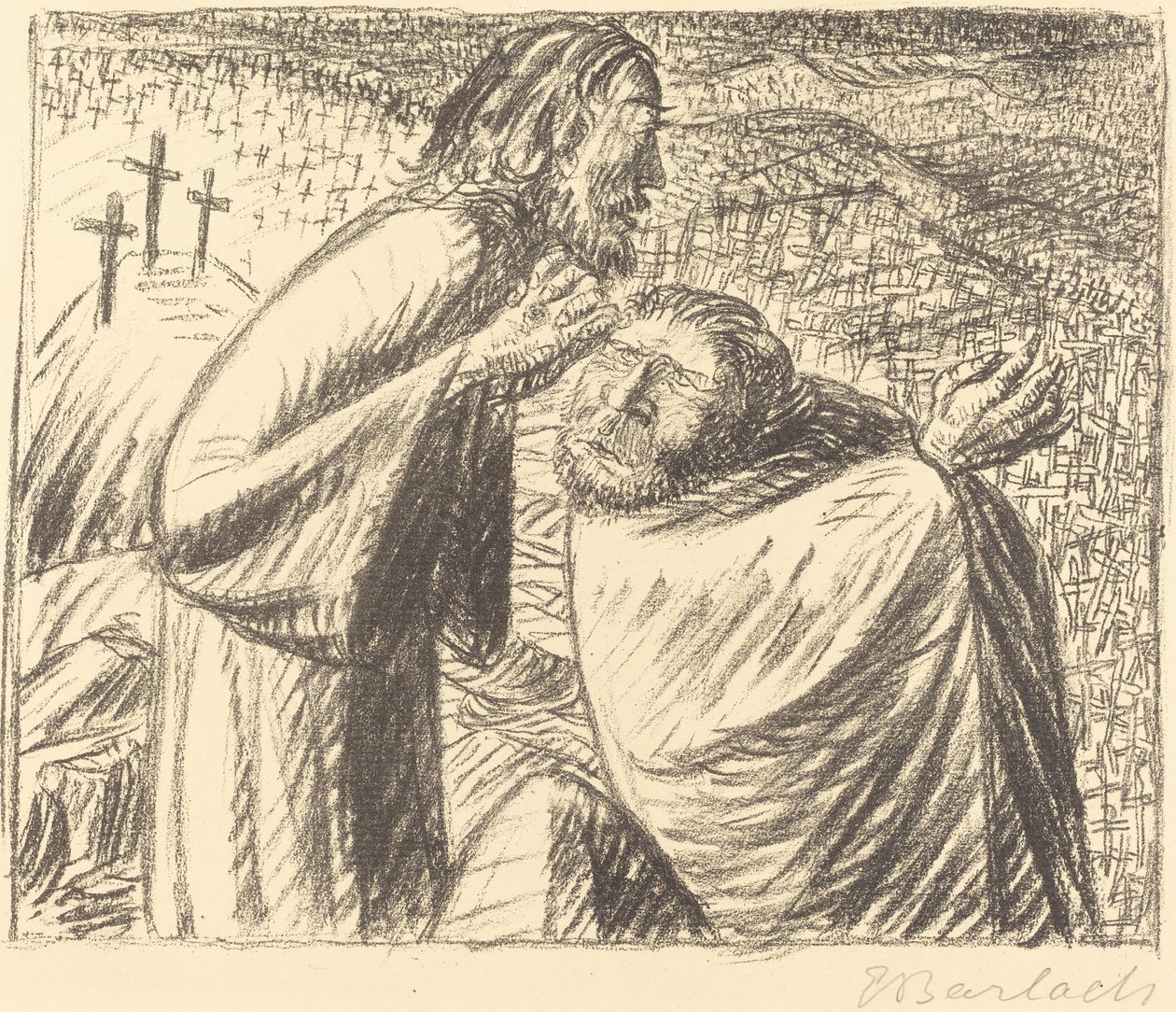V roce 1916 po narození Krista. od Ernst Barlach
