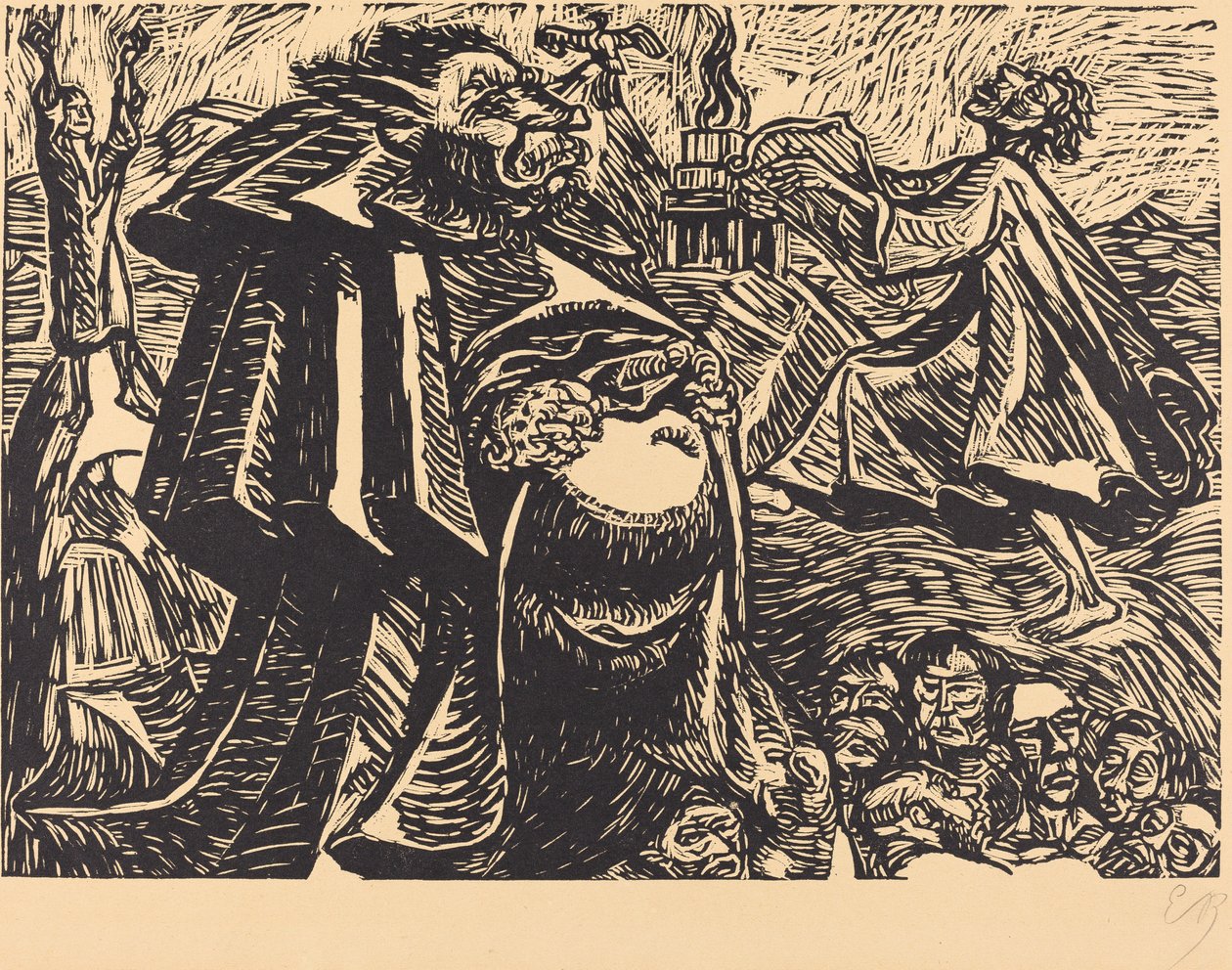Bože Belly od Ernst Barlach