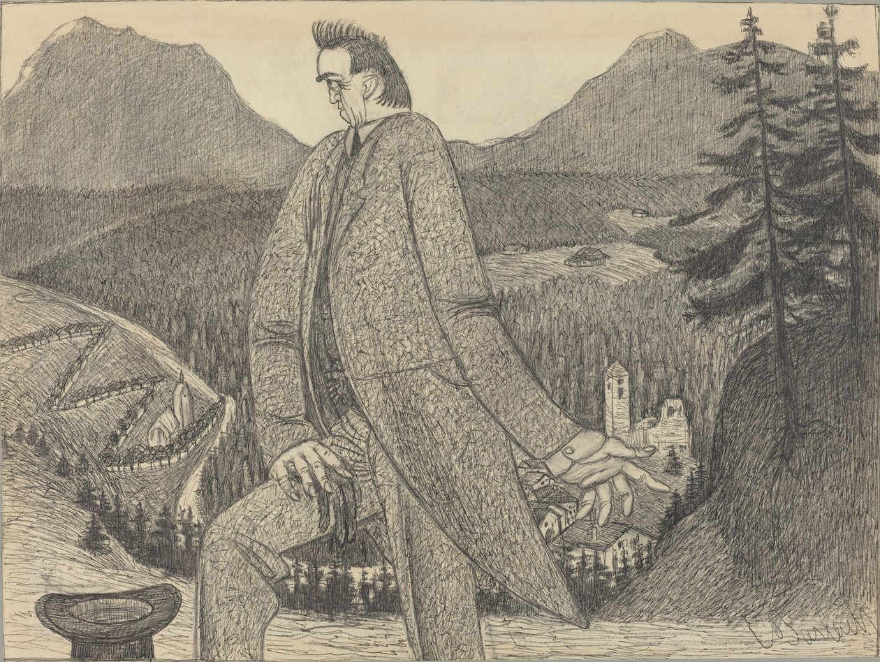 Muž z výšek od Ernst Barlach