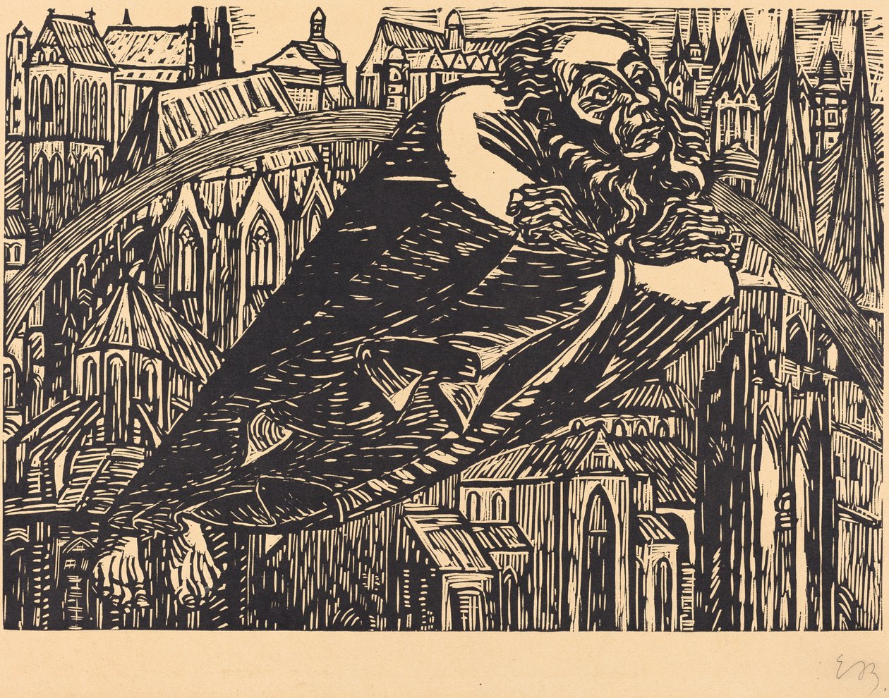 Katedrála, 1920. od Ernst Barlach