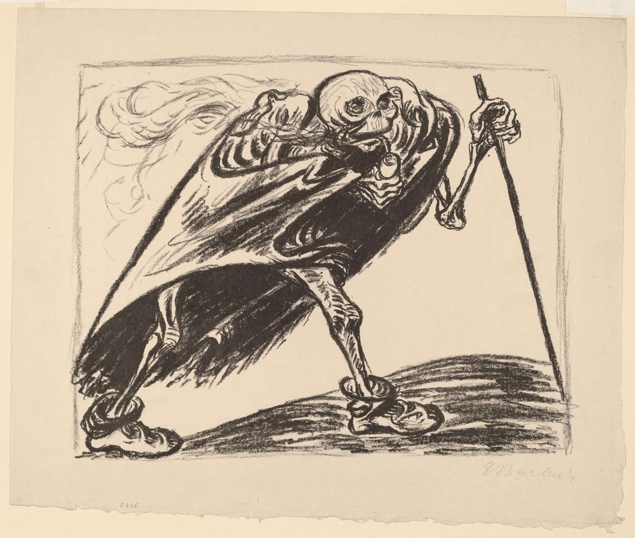 Toulavá smrt od Ernst Barlach