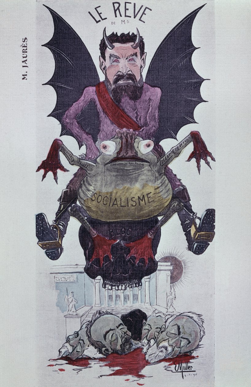 Sen M. Jaurese, 1906 od Ernst Emmanuel Muller