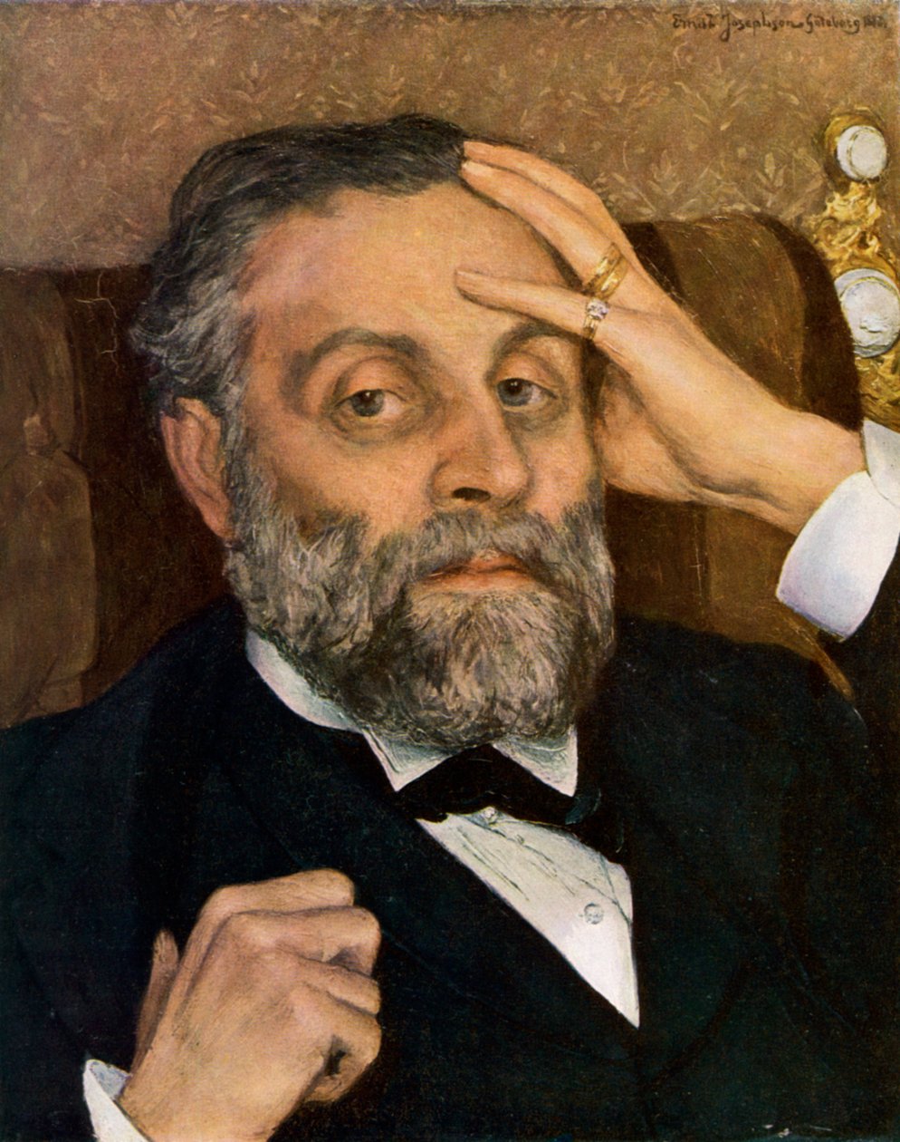 Portrét Pontuse Fürstenberga, 1883 1945. od Ernst Josephson