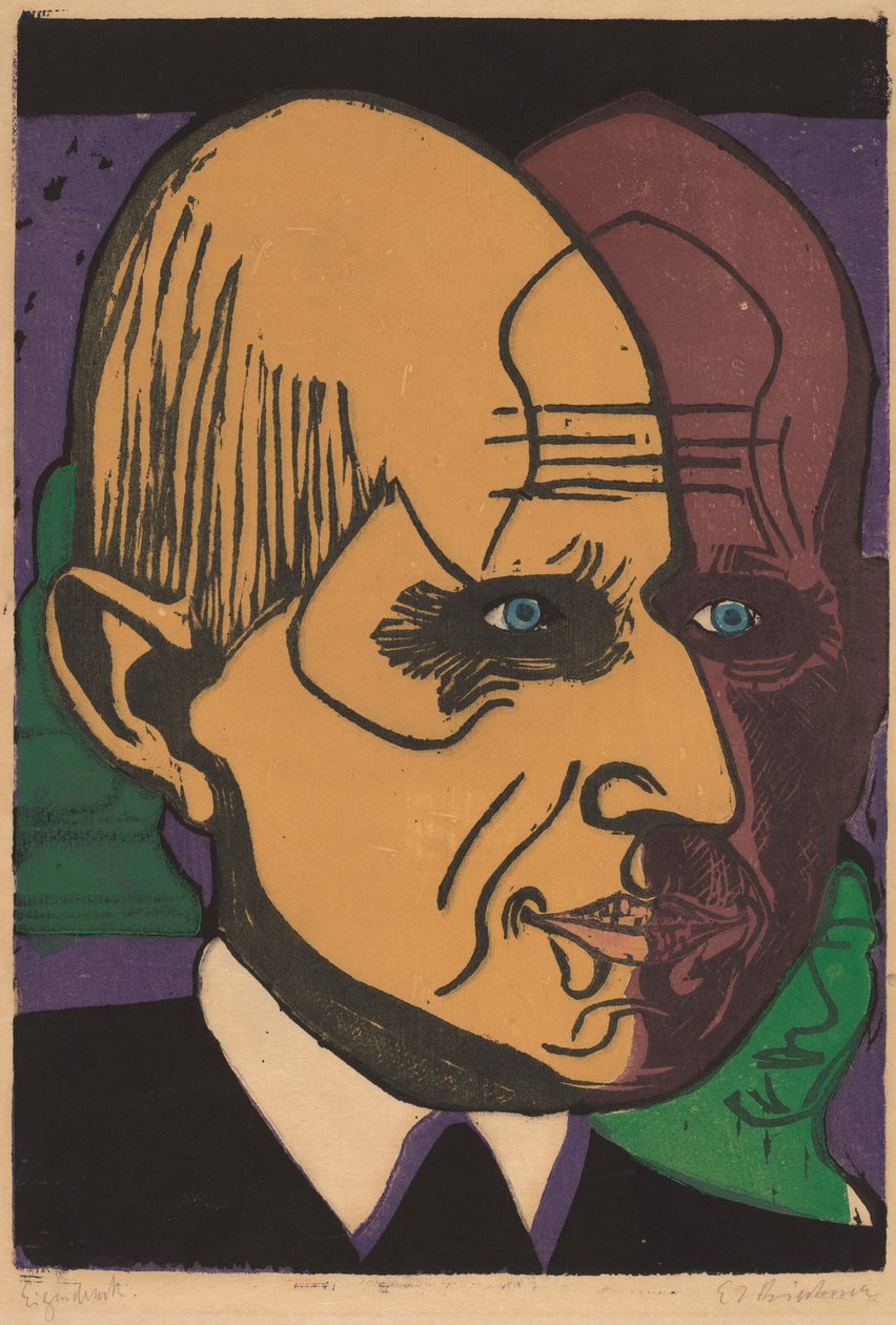 Vedoucí Dr. Bauer, 1933. od Ernst Ludwig Kirchner