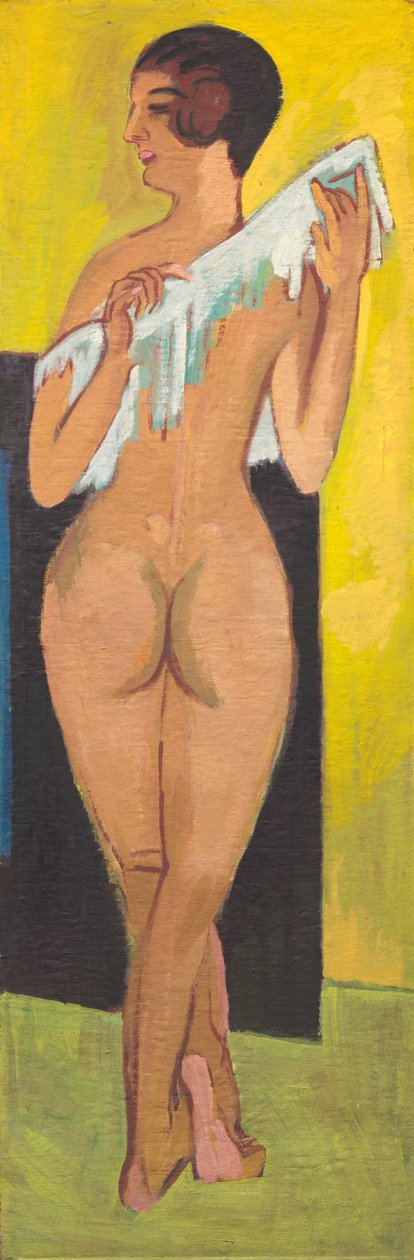 Nahá postava [revers], 1907. od Ernst Ludwig Kirchner