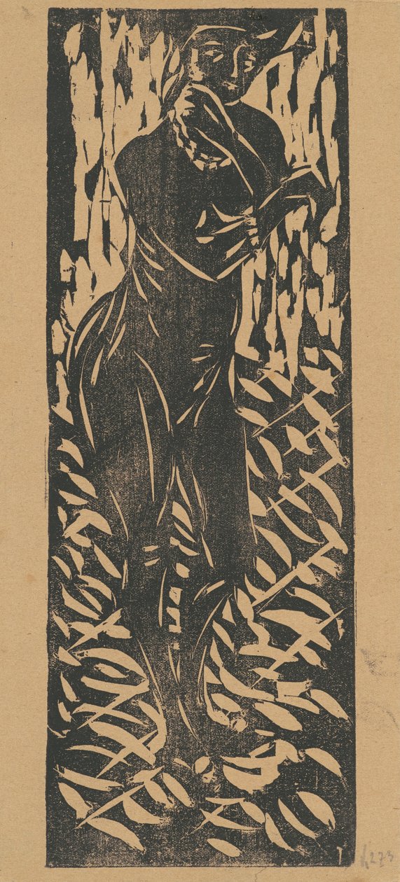 Akt se šperky, 1906. od Ernst Ludwig Kirchner