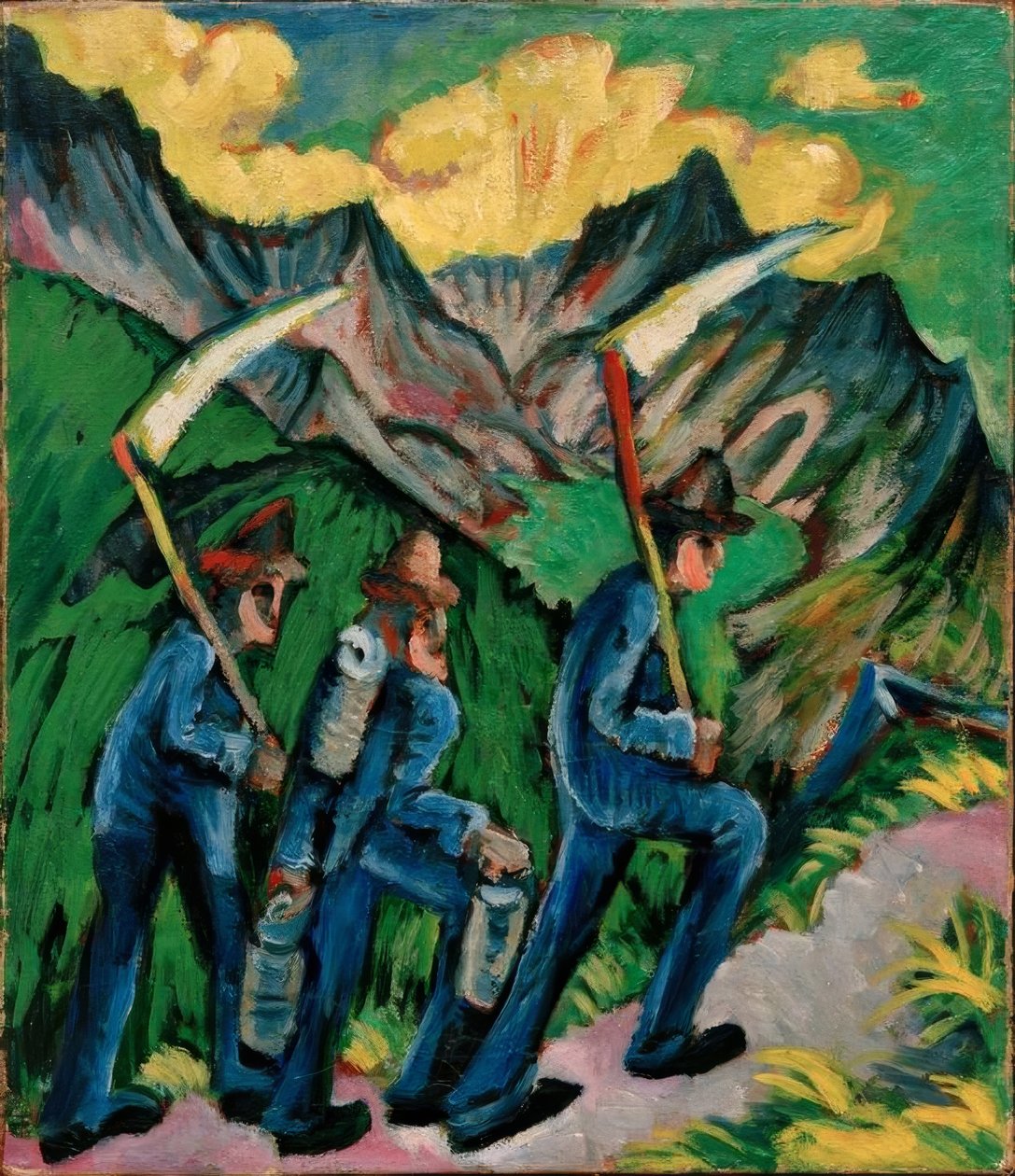 Alpleben od Ernst Ludwig Kirchner