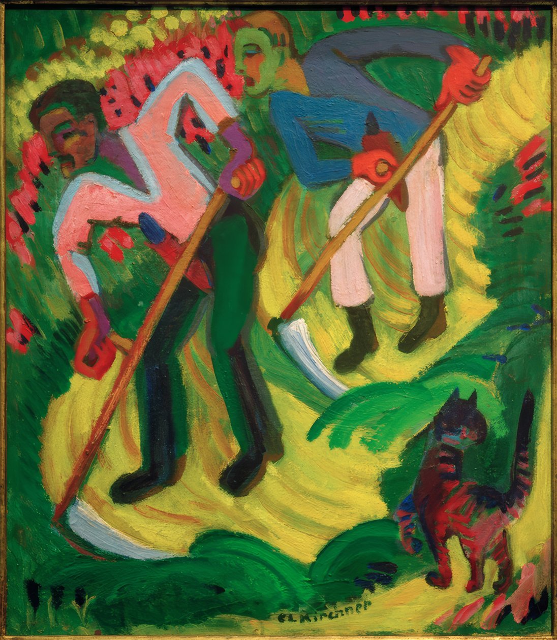 E.L. Kirchner, Mower, bratři Müllerové od Ernst Ludwig Kirchner
