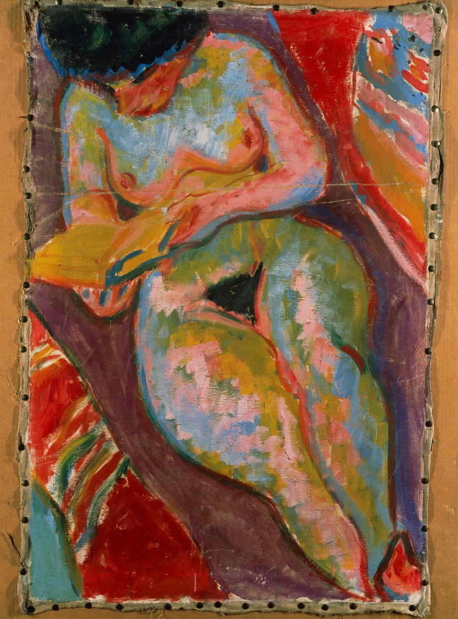 Ženský akt od Ernst Ludwig Kirchner