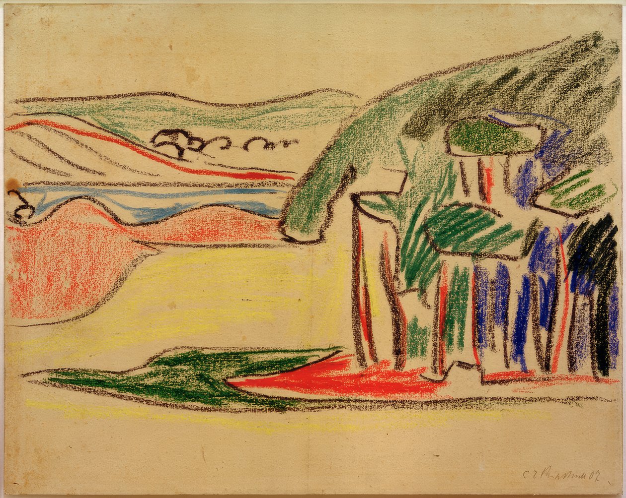 Bez názvu (Moritzburger Teiche) od Ernst Ludwig Kirchner