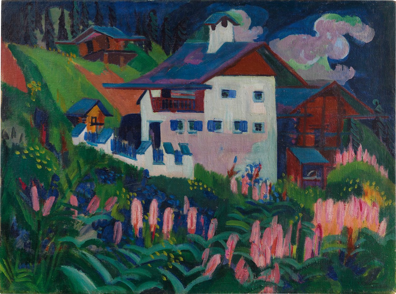 Náš dům, 1918-1922. od Ernst Ludwig Kirchner
