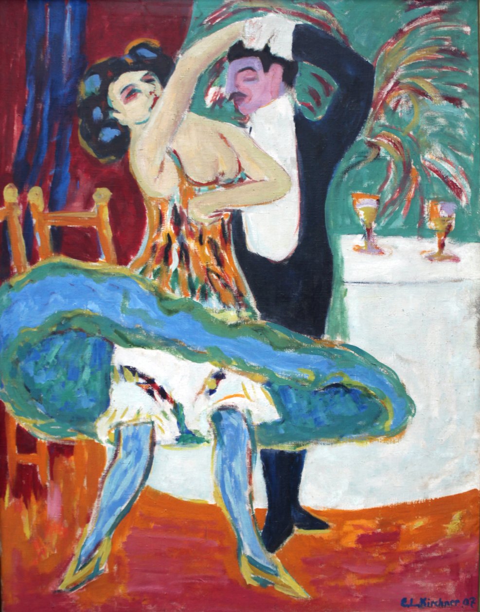 Varieté od Ernst Ludwig Kirchner