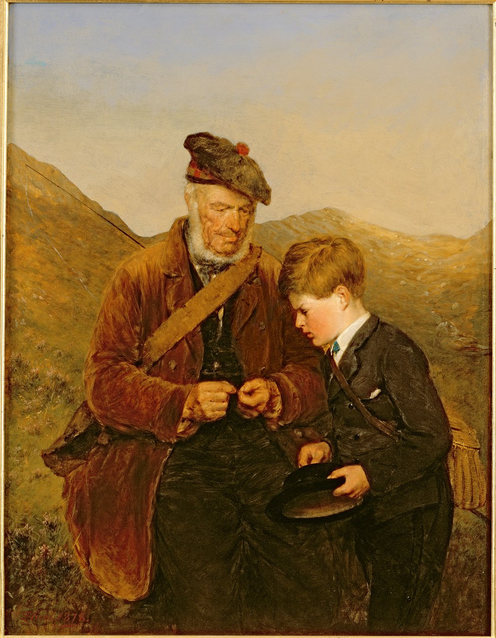Ochotný žák, 1878 od Erskine Nicol
