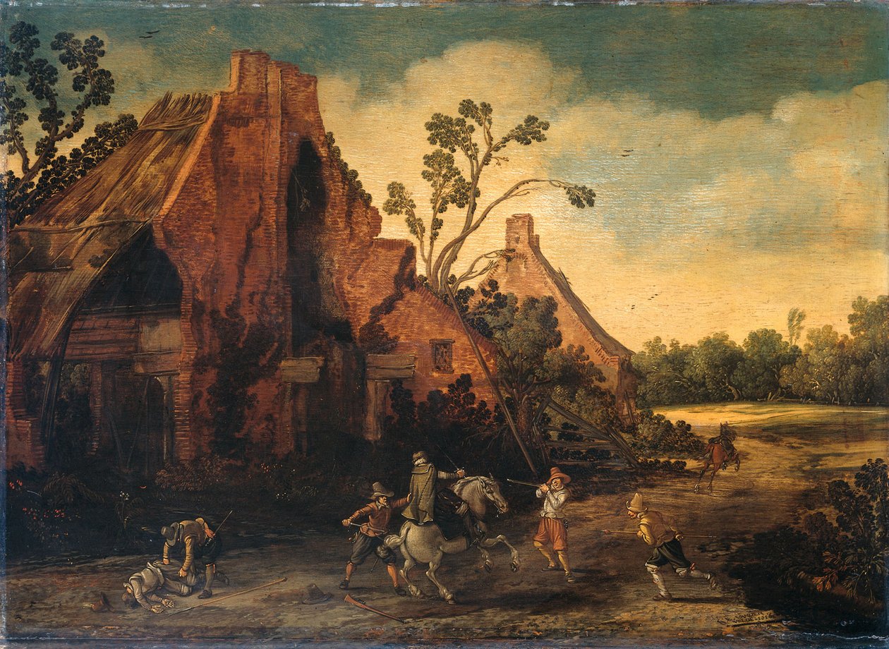 Loupež od Esaias Velde van de