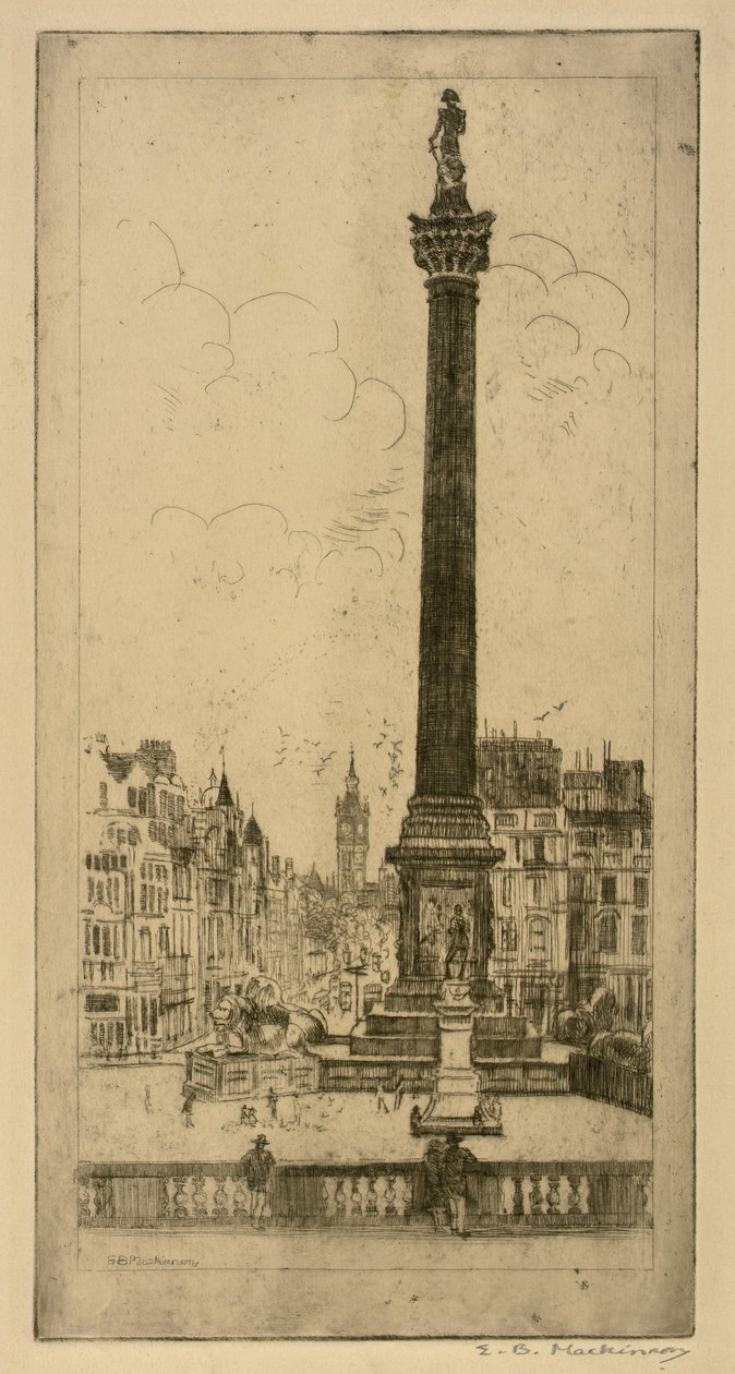 Nelsonův pomník od Esther Blaikie MacKinnon