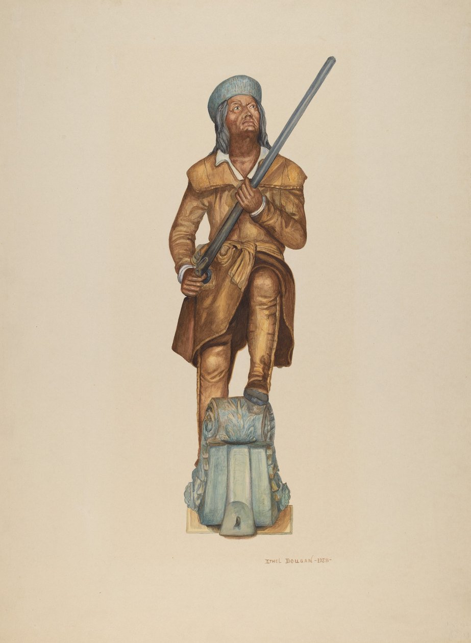 Figurka: Davy Crockett, 1938. od Ethel Dougan