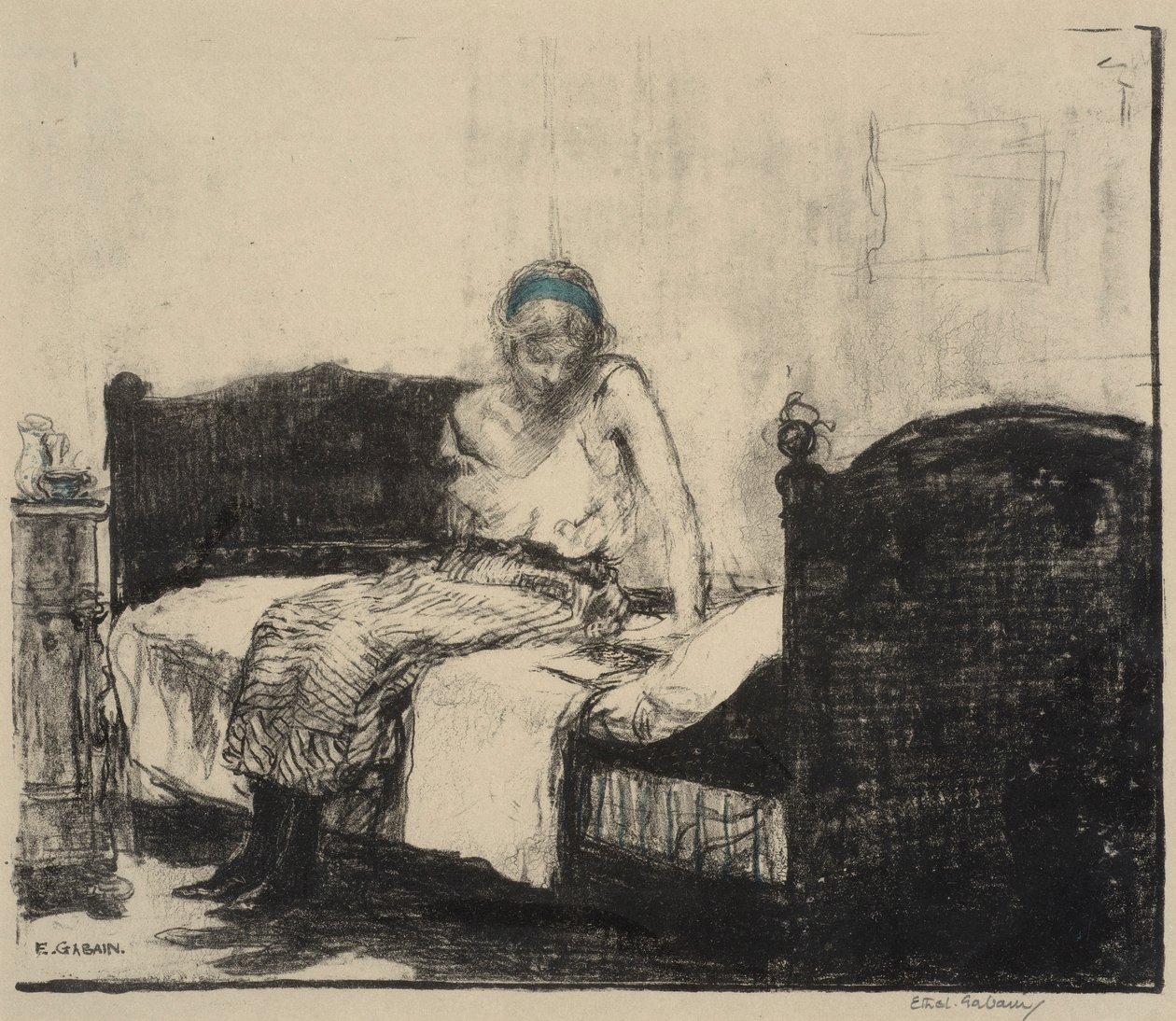 Pruhovaná spodnička od Ethel Gabain
