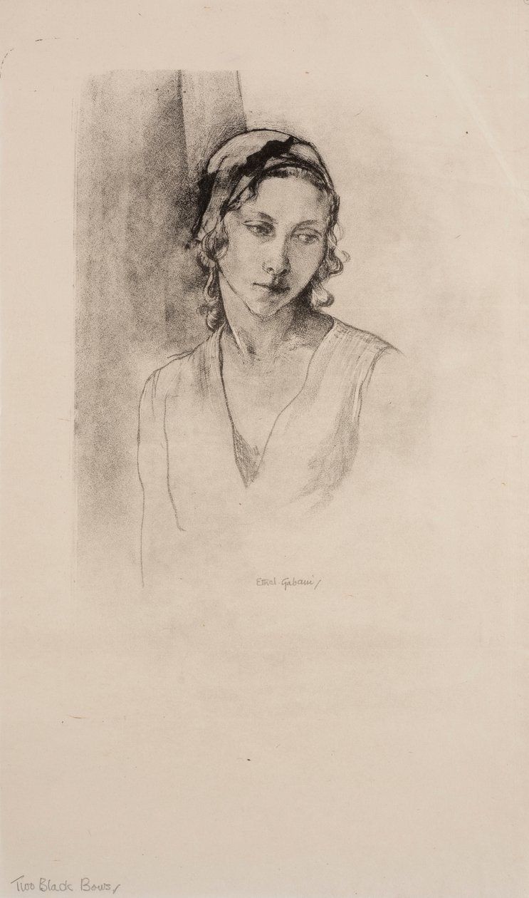 Dvě černé mašle od Ethel Gabain