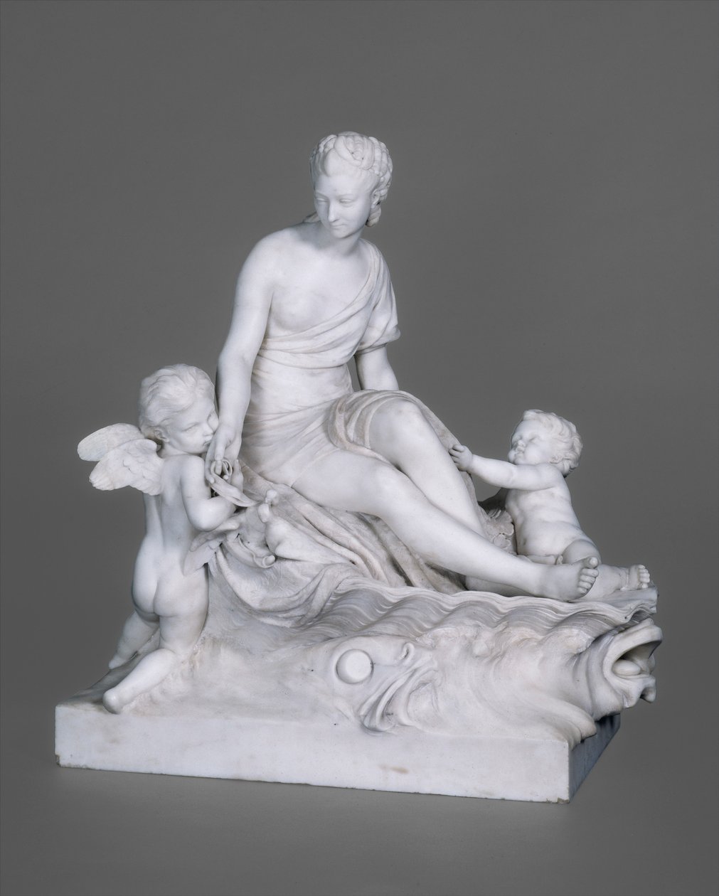 Venuše z holubic (mramor) od Etienne Maurice Falconet