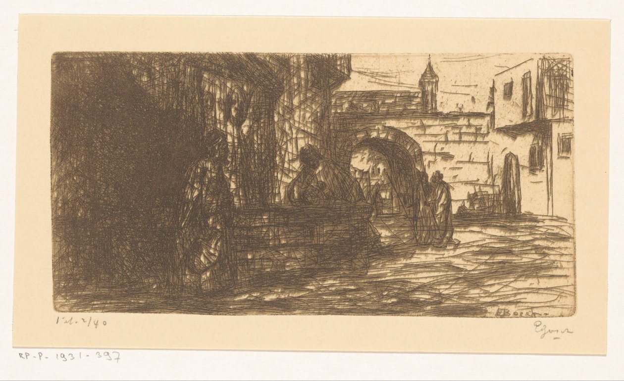 Oberammergau od Etienne Bosch (signed by artist)