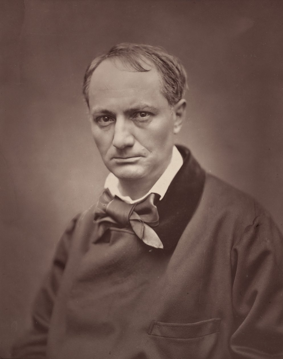 Charles Baudelaire, 1861, vytištěno 1877. od Etienne Carjat