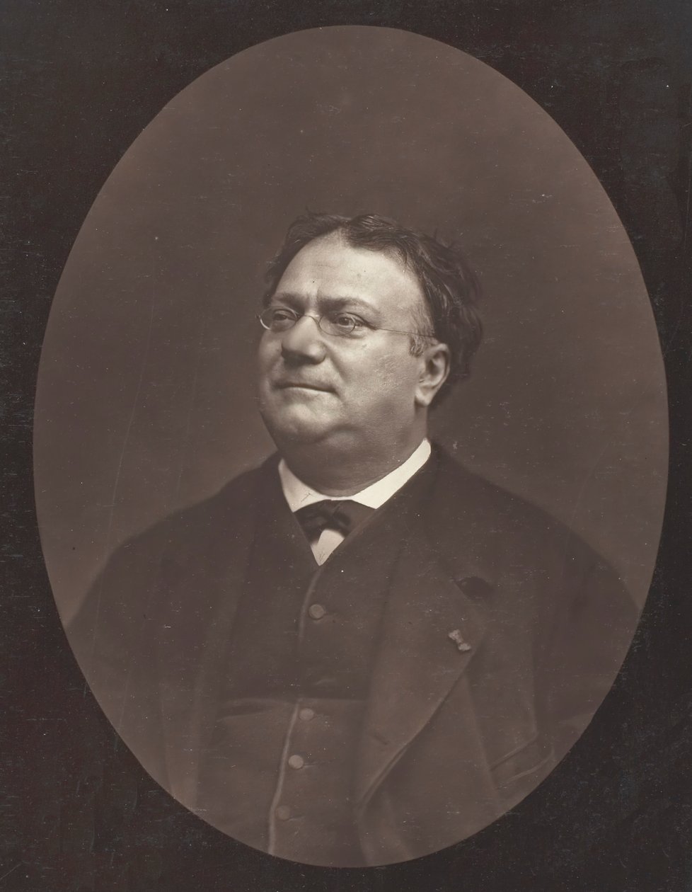 Charles Monselet, c. 1876. od Etienne Carjat