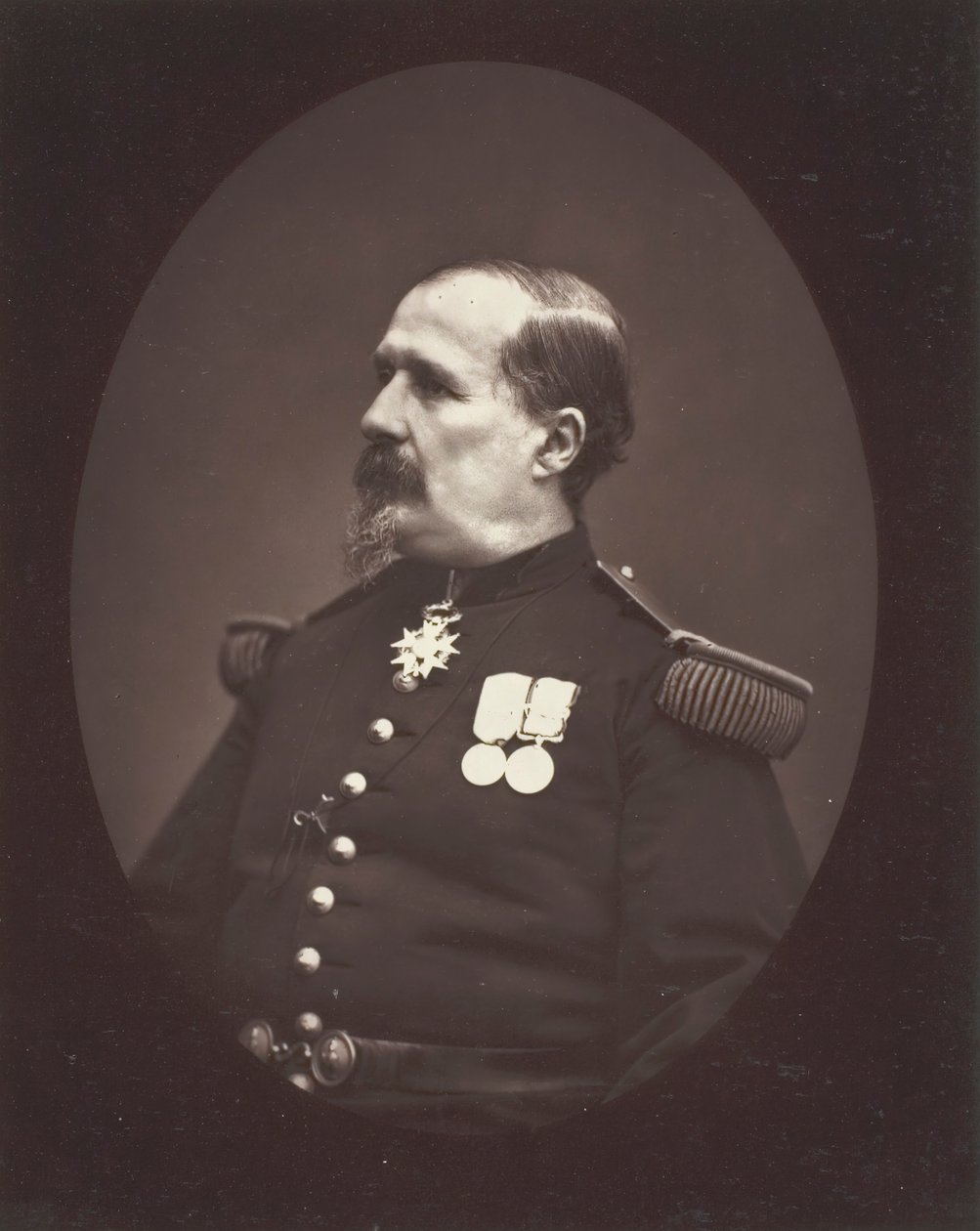 Plukovník Denfert-Rochereau, c. 187678. od Etienne Carjat