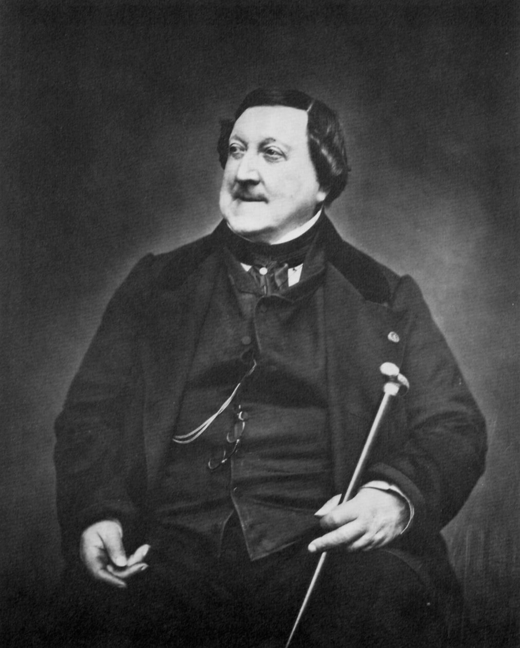 Gioachino Rossini, italský skladatel, c1865 od Etienne Carjat