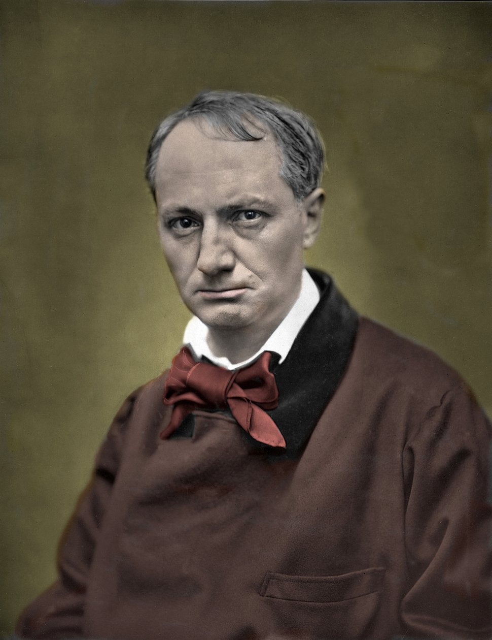 Portrét Charlese Baudelaira, n.d. od Etienne Carjat