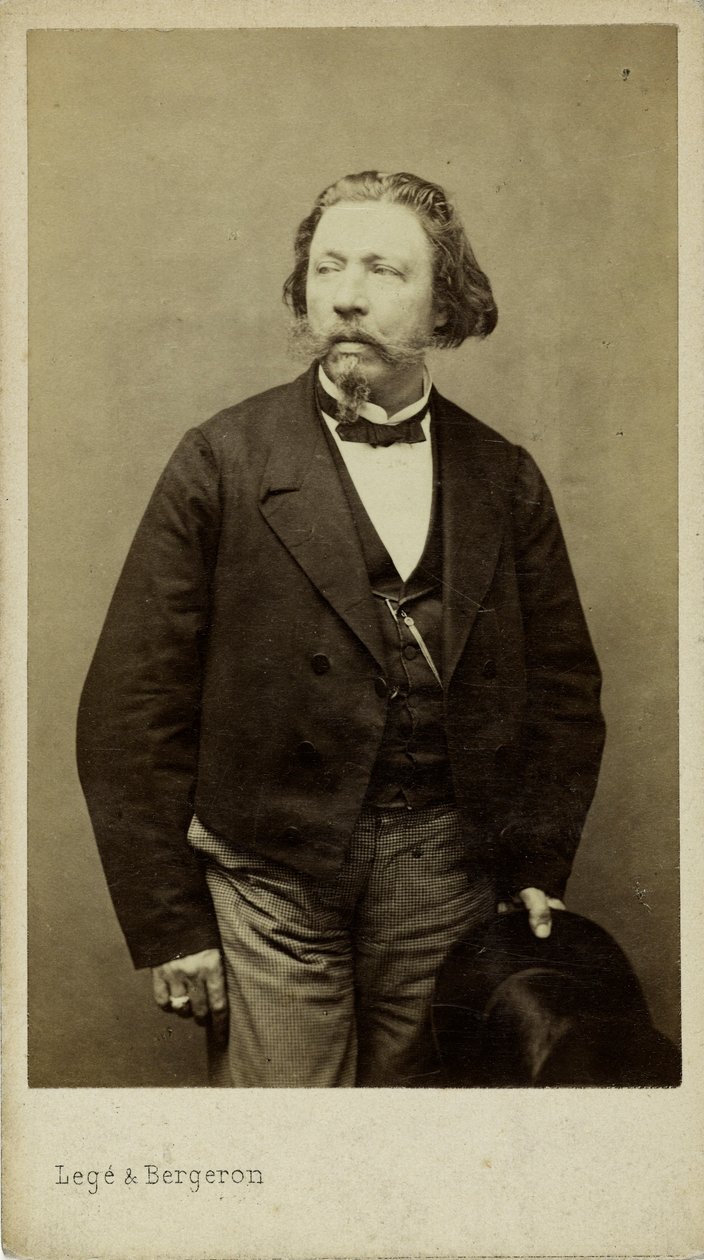Portrét Francoise George-Hainla 1807-1873. od Etienne Carjat