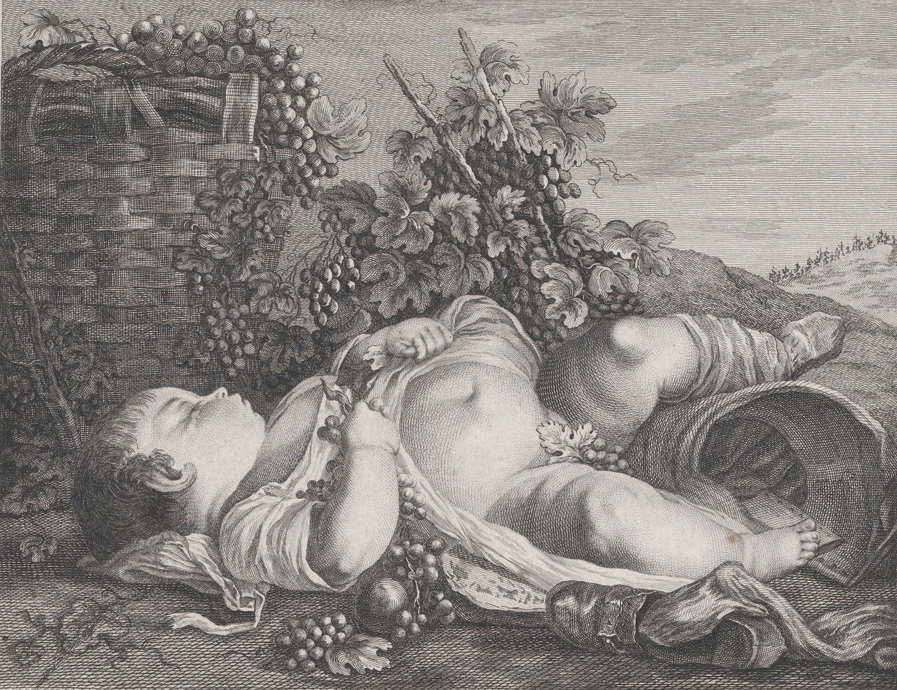 Podzim, 1766-1812. od Etienne Claude Voysard