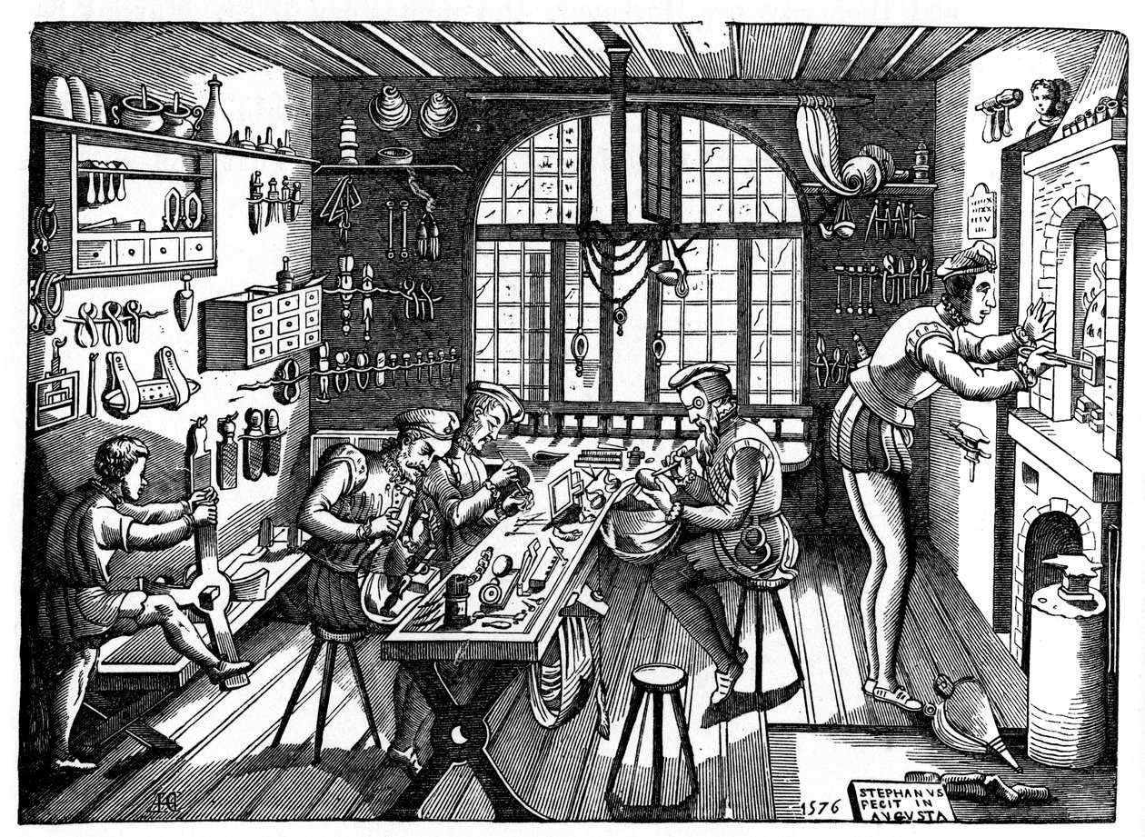 Ateliér Etienna Delauna, 1576, 1870. od Etienne Delaune