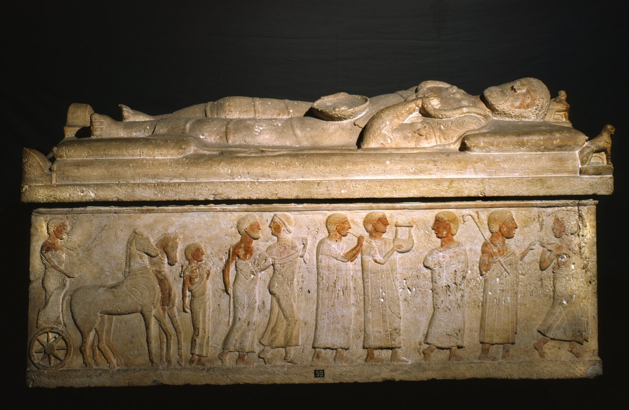 Sarkofág od Etruscan