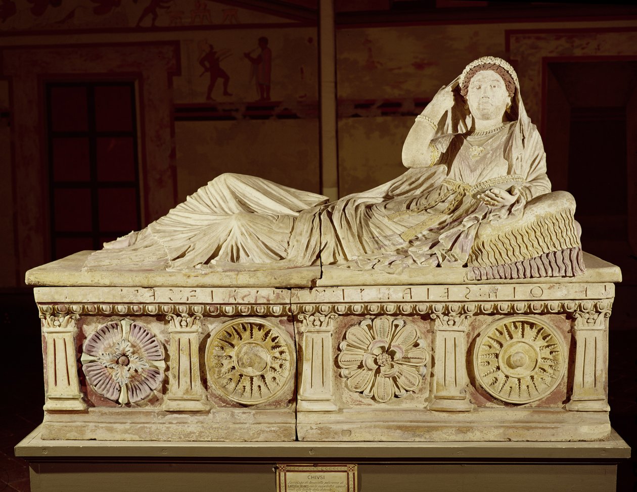 Sarkofág Larthia Seianti (terakota) od Etruscan