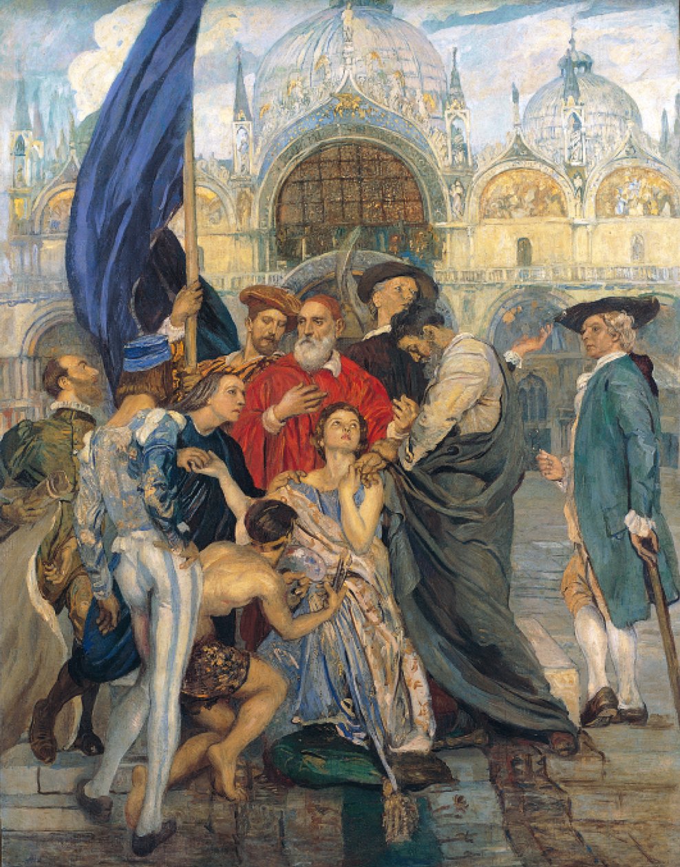 Benátští malíři, 1937 od Ettore Tito