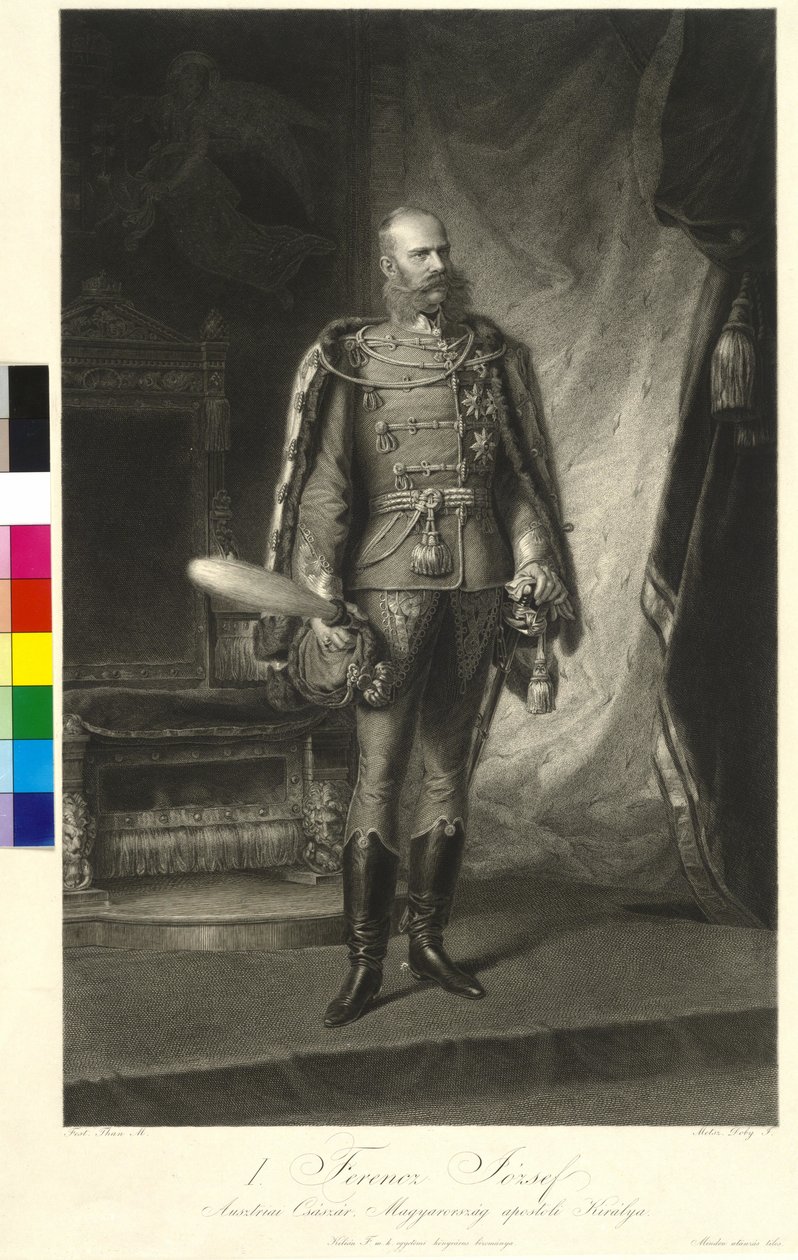 Rakouský císař František Josef I. od Eugen Doby