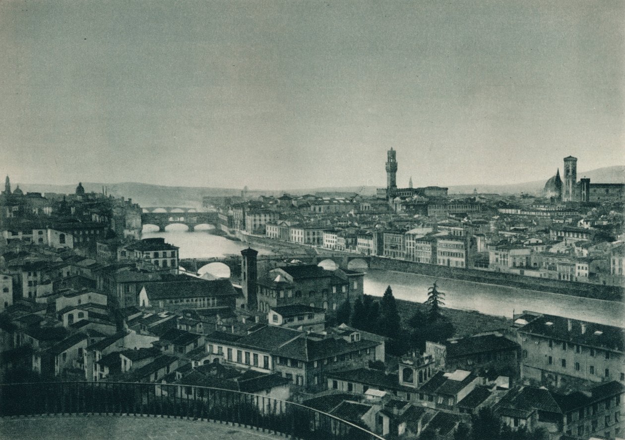 Florencie, Itálie, 1927 od Eugen Poppel