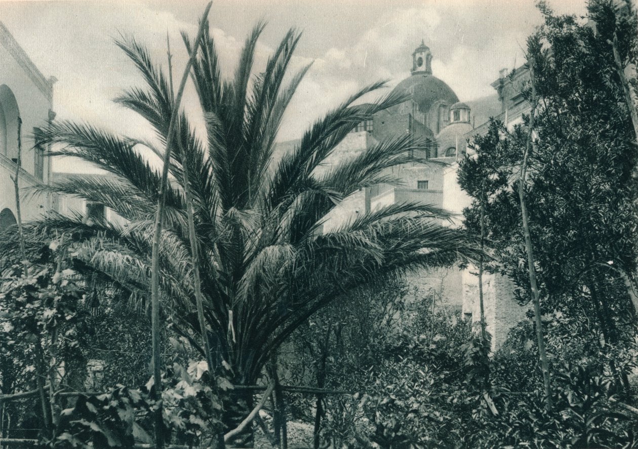 Pohled z hotelu, Capri, Itálie, 1927 od Eugen Poppel