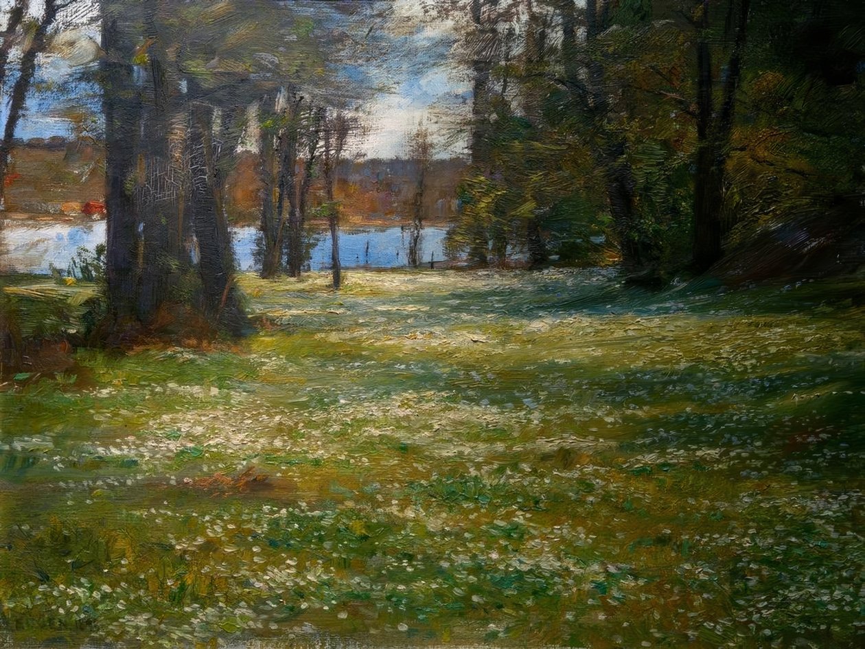 Bílé sasanky od Eugen Prinz von Schweden