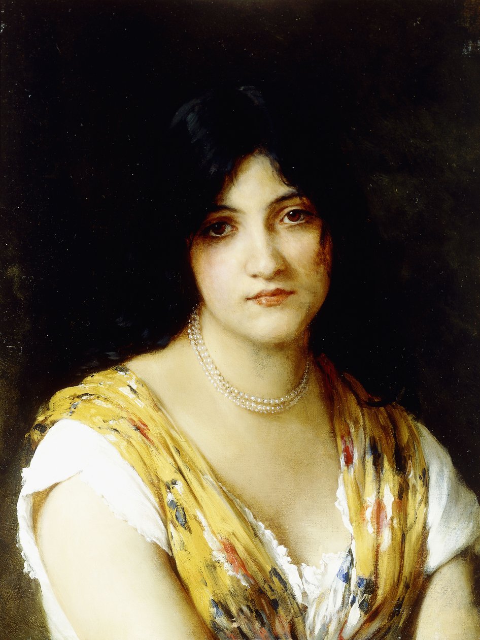 Středomořská kráska, od Eugen von Blaas