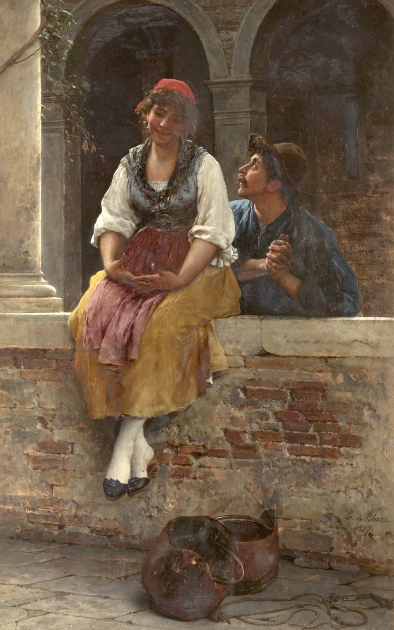 Nabídka, 1887 od Eugen von Blaas