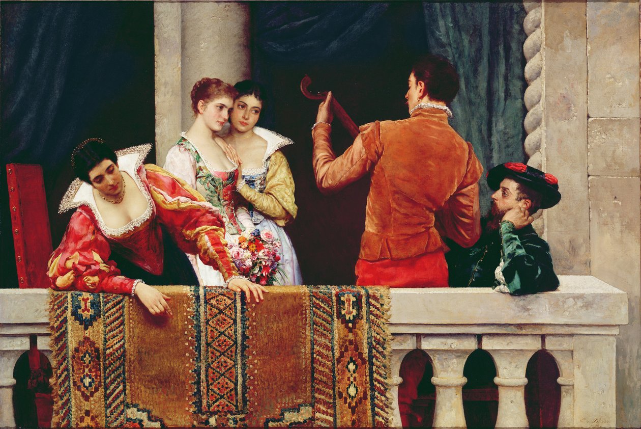 Neznámý obrázek od Eugen von Blaas