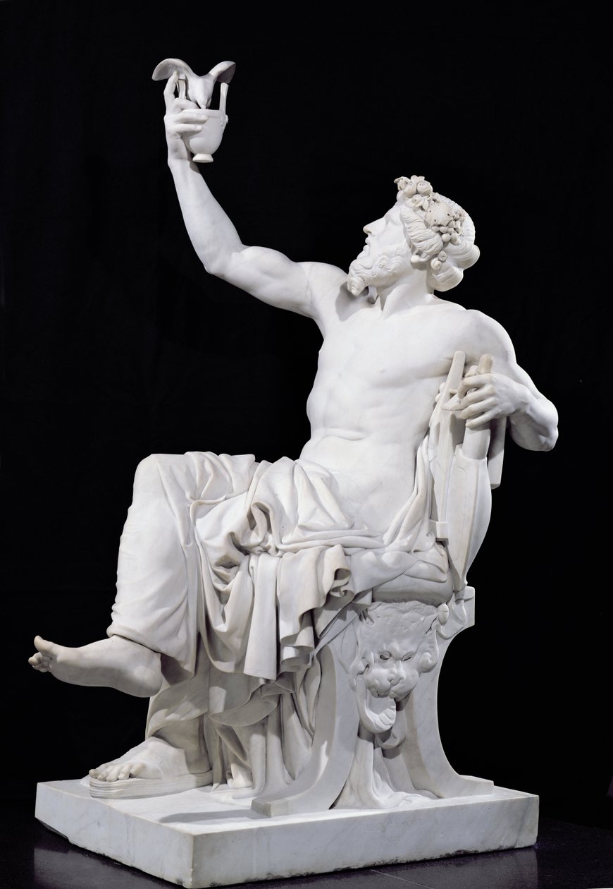 Anakreon, 1851 (mramor) od Eugene Guillaume
