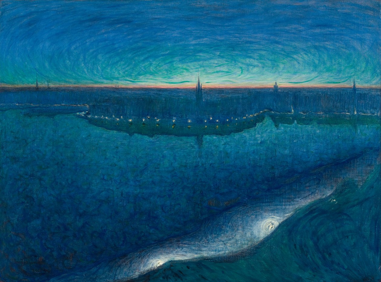 Dawn over Riddarfjarden od Eugène Jansson