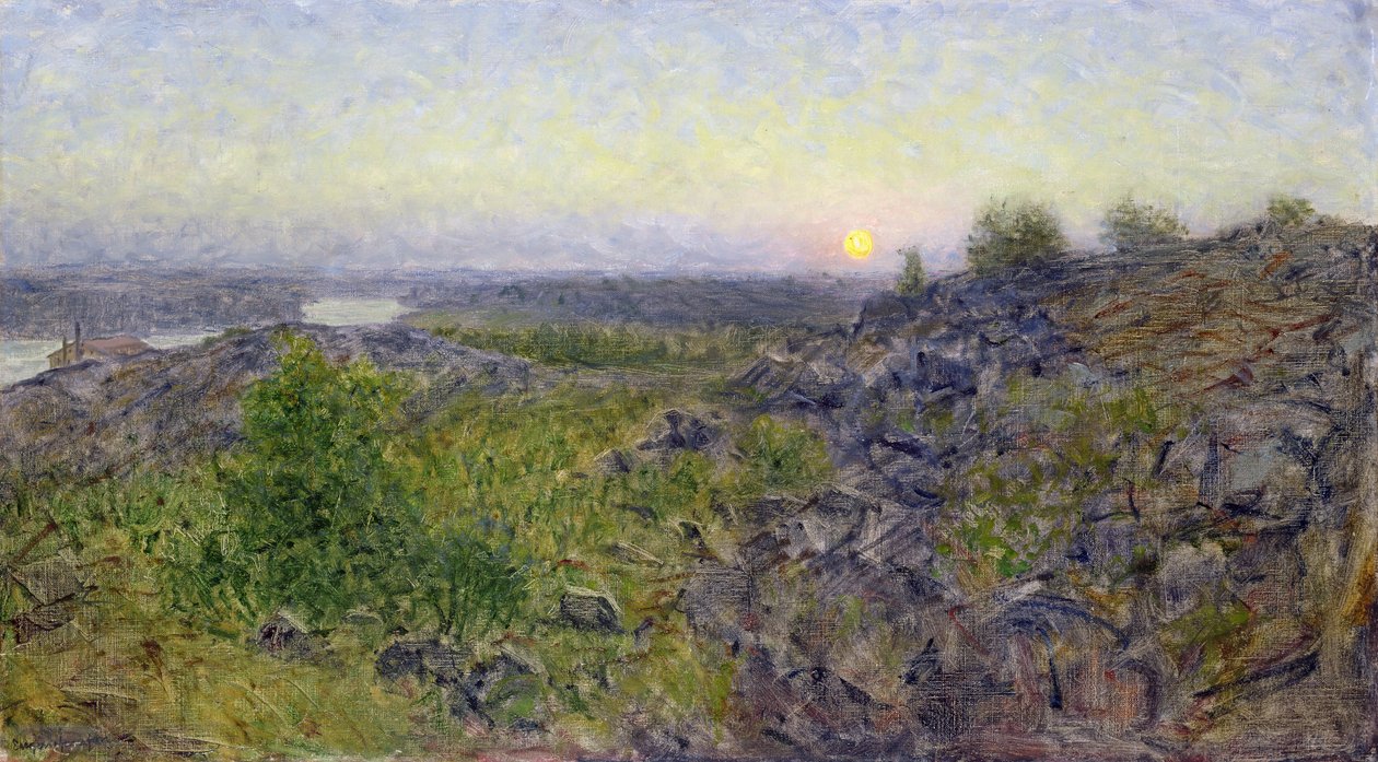 Večer v Tantobergenu, 1893 od Eugène Jansson