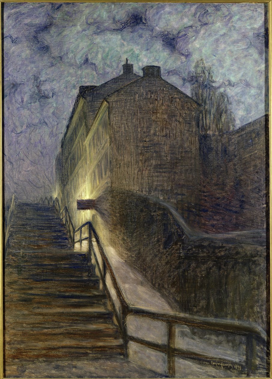 Motiv z Timmersmainsgatan, 1899 od Eugène Jansson