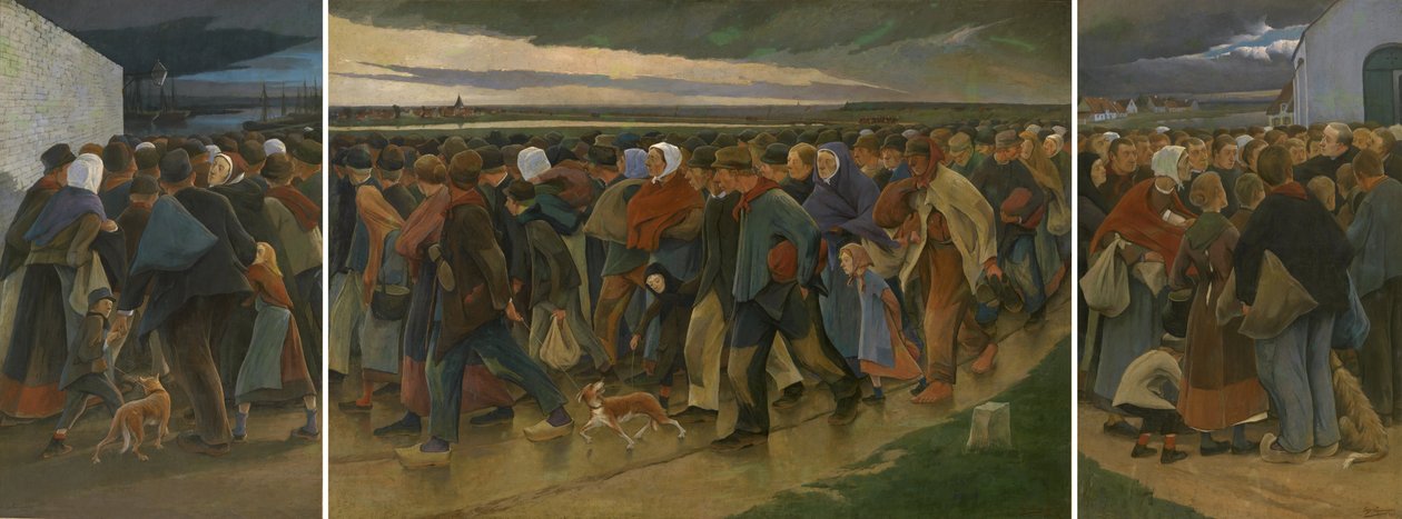 Emigranti od Eugene Laermans