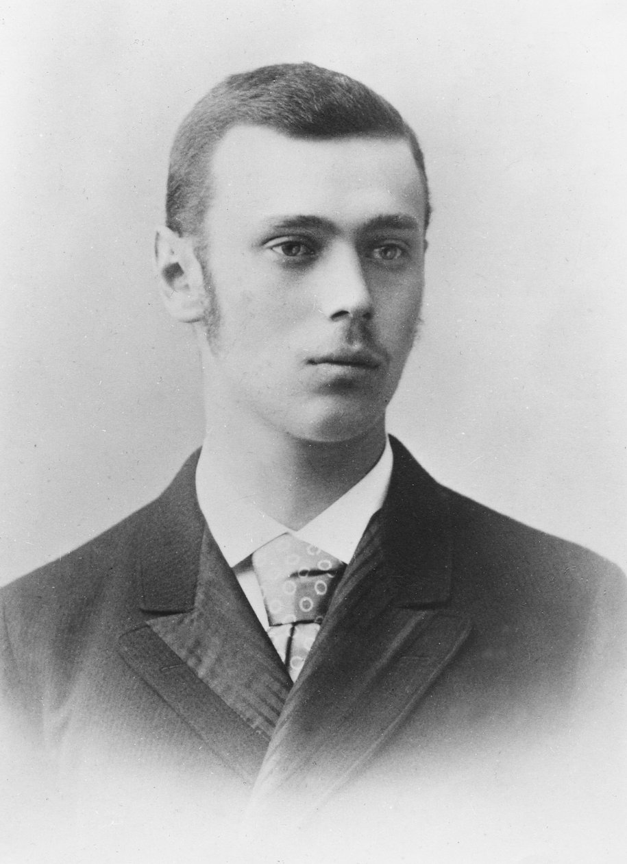Ruský velkokníže Jiří Alexandrovič, cca 1890 od Eugene Pirou
