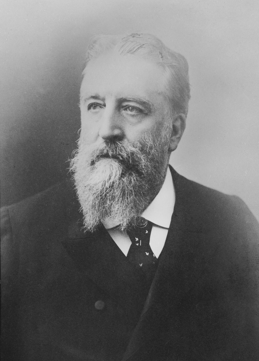 Portrét Eugène-René Poubelle od Eugene Pirou