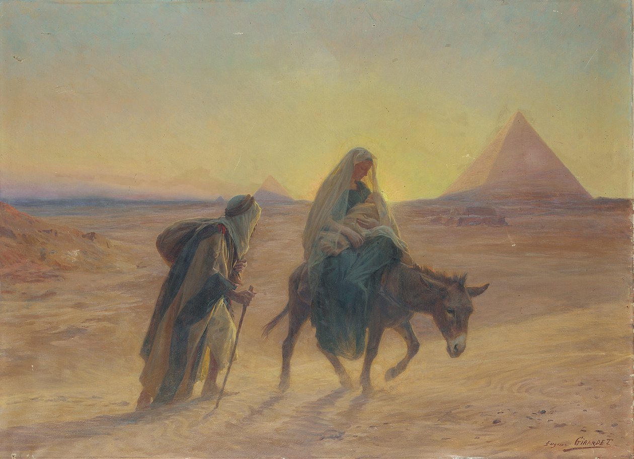 Útěk do Egypta od Eugene Alexis Girardet